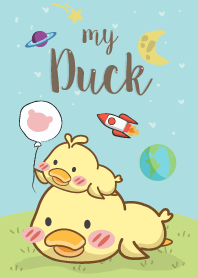 My Duck.(Blue Galaxy Ver.2)