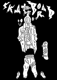 STREET SKATEBOARD GIRL GRAFFITI 08 a