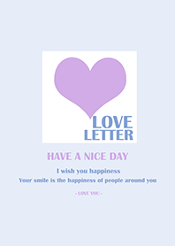 LOVE LETTER!