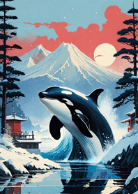 White Tiger Whale GP357