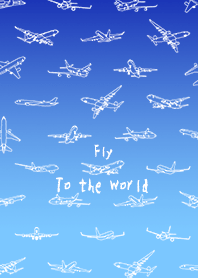 Fly To The World (Blue)