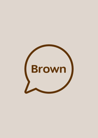 Simple Brown No.4