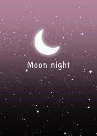 Moon night /pink
