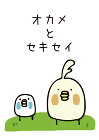 オカメとセキセイ