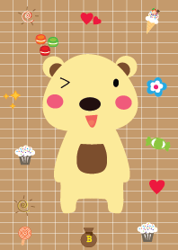 Cute bear theme v.16