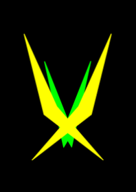 黄緑と黄色の紋章