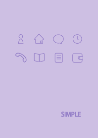 Adult Simple / Purples g