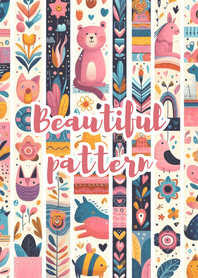 Beautiful colorful pattern