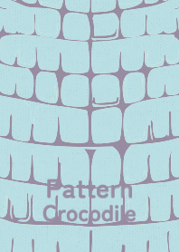 Pattern Crocodile mizuiro