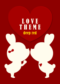 LOVE THEME deep red 52