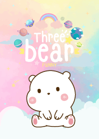 Bear Funny Galaxy Dream Paint