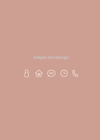Simple life design -autumn rouge-