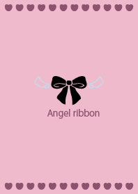 simple angel heart Theme Ribbon 02