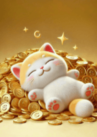 招財貓和金幣