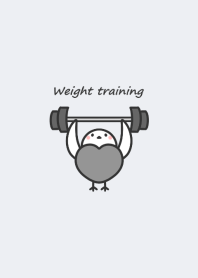 Bird and Workout* -gray-