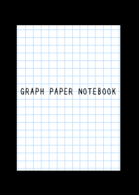 GRAPH PAPER NOTEBOOKj/BLACK