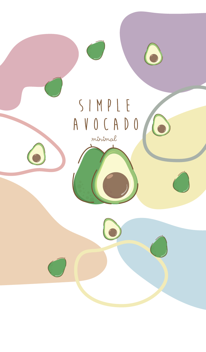 avocado minimal pastel (simple ver.)