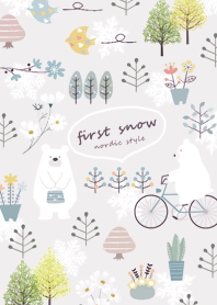 Gray First snow nordic style 01_2