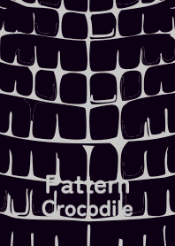 Pattern Crocodile shikkoku