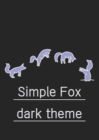 Simple Fox dark theme Go