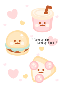 Lovely pastel fast food 9