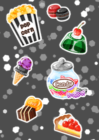Favorite sweets -black-