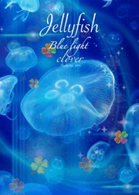 Blue Light Jellyfish clover