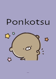 Blue Purple : Honorific Bear Ponkotsu