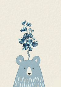 Scandinavian Forest Bear Blue.