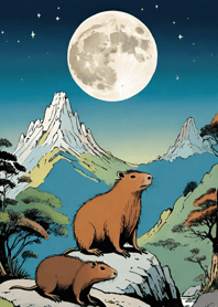 Ukiyo-e - Capybara 90EC55