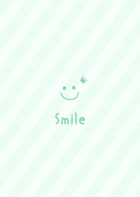 Smile Crown =Green= Stripe2