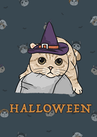 meow's halloween - dark indigo