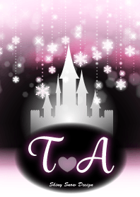T&A-Initial-Snow Castle-Baby pink