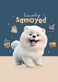 Samoyed lovely : Navy :)