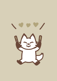 推し色きつね(yellow)