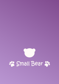 Small Bear *PURPLE GRADATION 4*