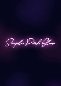 Simple Pink Glow