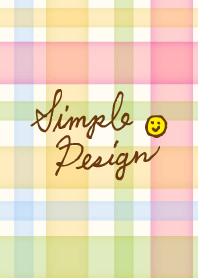 Colorful check patterns - smile26-