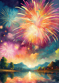 Beautiful Fireworks Theme#271