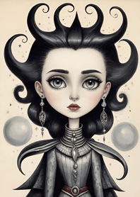 Alien planet girl 081f86