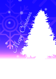 Marry Christmas-holly night-