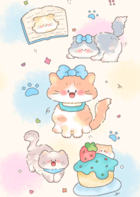 watercolor little cat1