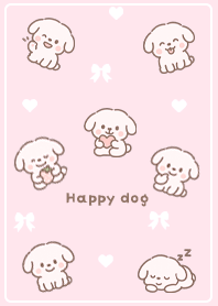 pink Happy Dog's Daily Life 02_2