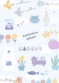 blue Fashionable autumn color 16_2