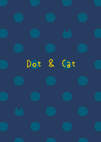 Dot & Cat*Navy