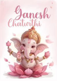 พระพิฆเนศ version1 สีพาสเทล