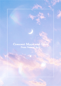 Crescent Moon & Stars 97/Natural Style