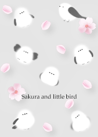 Birds playing with sakura 01_2