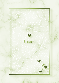 Marble and heart green17_1