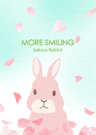 MORE SMILING Sakura Rabbit World